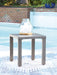 Half Moon Beach Outdoor End Table - Home And Beyond