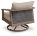 Harmony Headlands Outdoor Swivel Lounge with Cushion - Home And Beyond