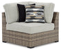 Calworth Outdoor Corner with Cushion (Set of 2) - Home And Beyond
