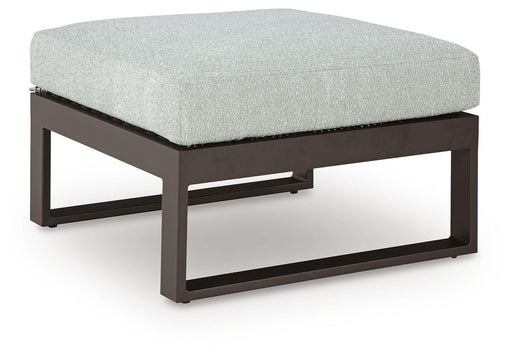 Beachloft Outdoor Ottoman with Cushion - Home And Beyond