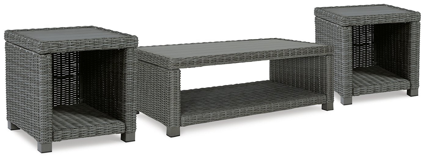 Elite Park Outdoor Occasional Table Set - Home And Beyond