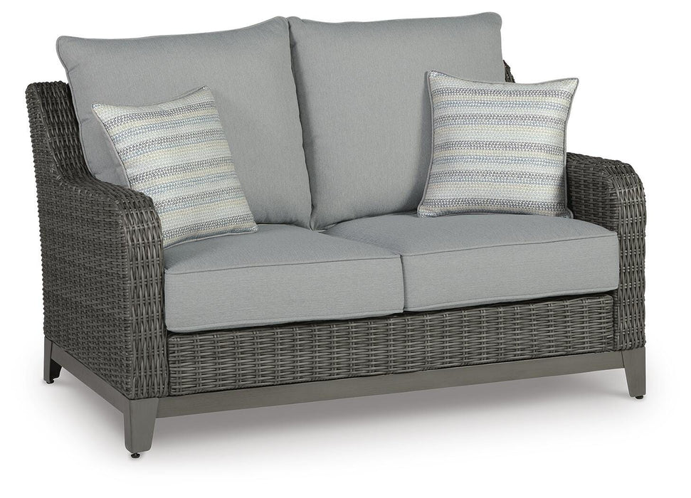 Elite Park Outdoor Loveseat with Cushion - Home And Beyond