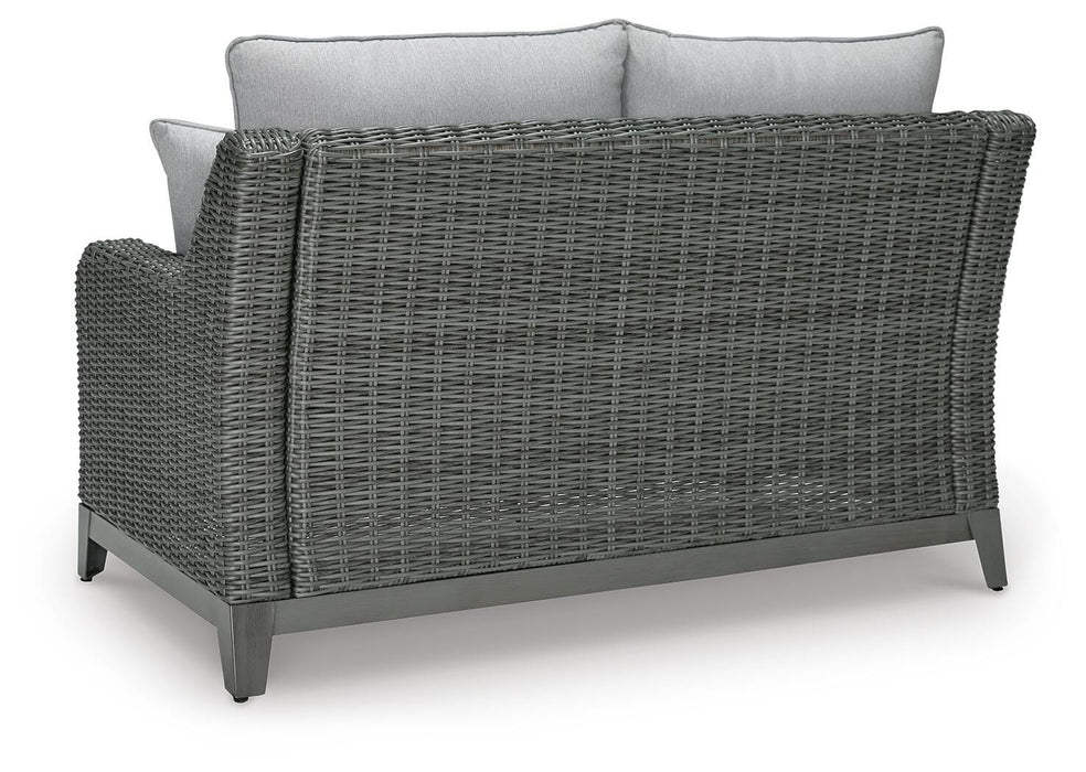 Elite Park Outdoor Loveseat with Cushion - Home And Beyond