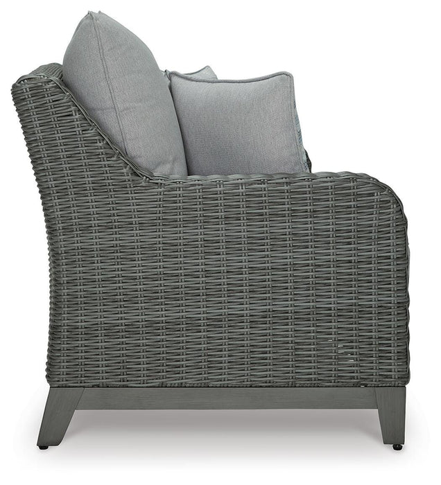Elite Park Outdoor Loveseat with Cushion - Home And Beyond