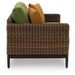 Horizon Hall Outdoor Loveseat with Cushion - Home And Beyond