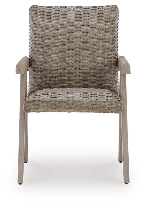 Cliff Trails Outdoor Arm Chair (Set of 2) - Home And Beyond