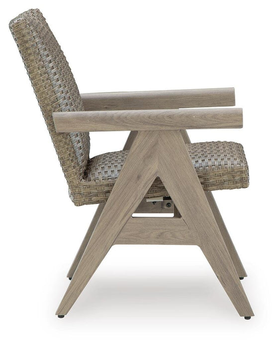 Cliff Trails Outdoor Rocking Arm Chair (Set of 2) - Home And Beyond