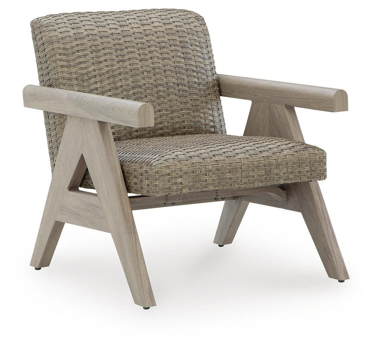 Cliff Trails Outdoor Rocking Lounge Chair - Home And Beyond