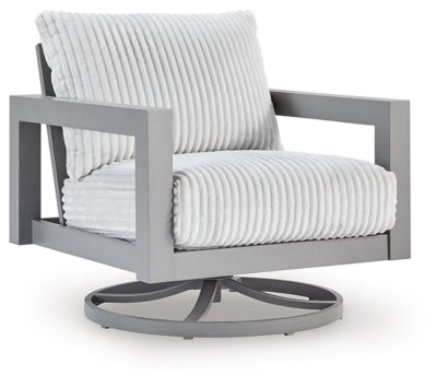Hurley Park Outdoor Swivel Chair with Cushion - Home And Beyond