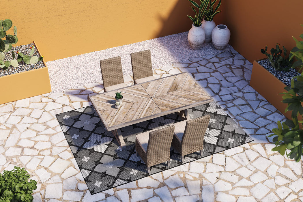 Beachcroft Outdoor Dining Set - Home And Beyond