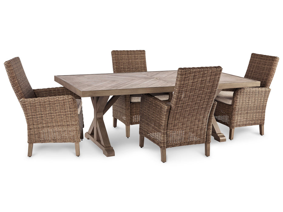 Beachcroft Outdoor Dining Set - Home And Beyond