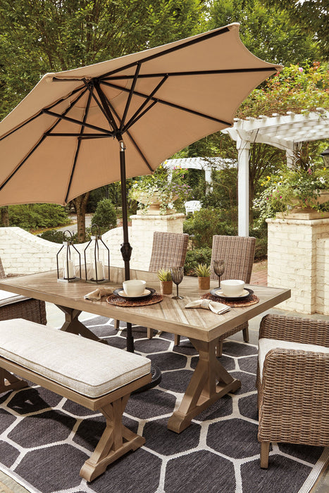 Beachcroft Outdoor Dining Set - Home And Beyond