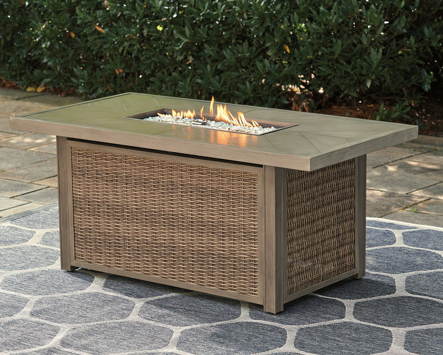 Beachcroft Outdoor Fire Pit Table