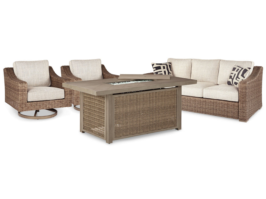 Beachcroft Outdoor Seating Set - Home And Beyond