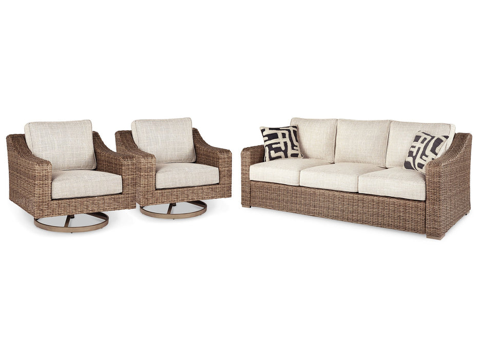 Beachcroft Outdoor Seating Set - Home And Beyond