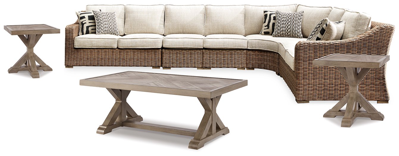 Beachcroft Outdoor Seating Set - Home And Beyond