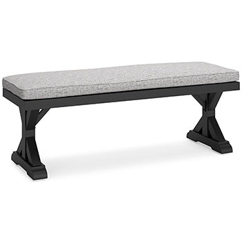 Beachcroft Outdoor Bench with Cushion - Home And Beyond