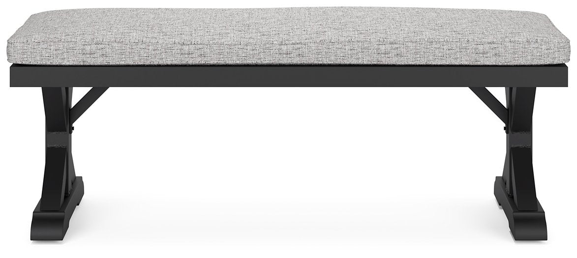 Beachcroft Outdoor Bench with Cushion - Home And Beyond