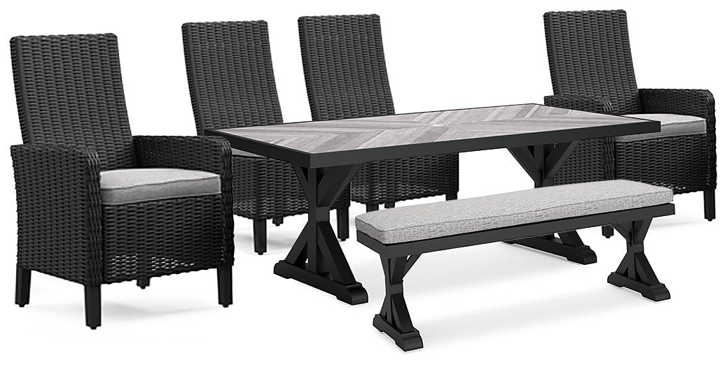 Beachcroft Outdoor Dining Set - Home And Beyond