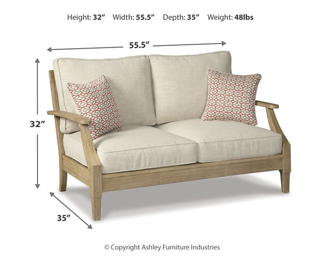 Clare View Loveseat with Cushion - Home And Beyond