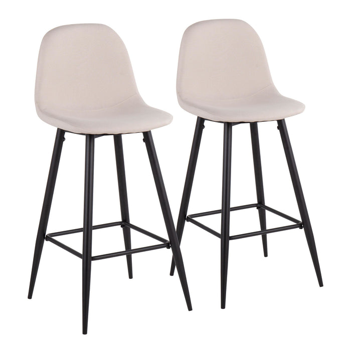 Pebble Barstool - Set of 2 - Home And Beyond