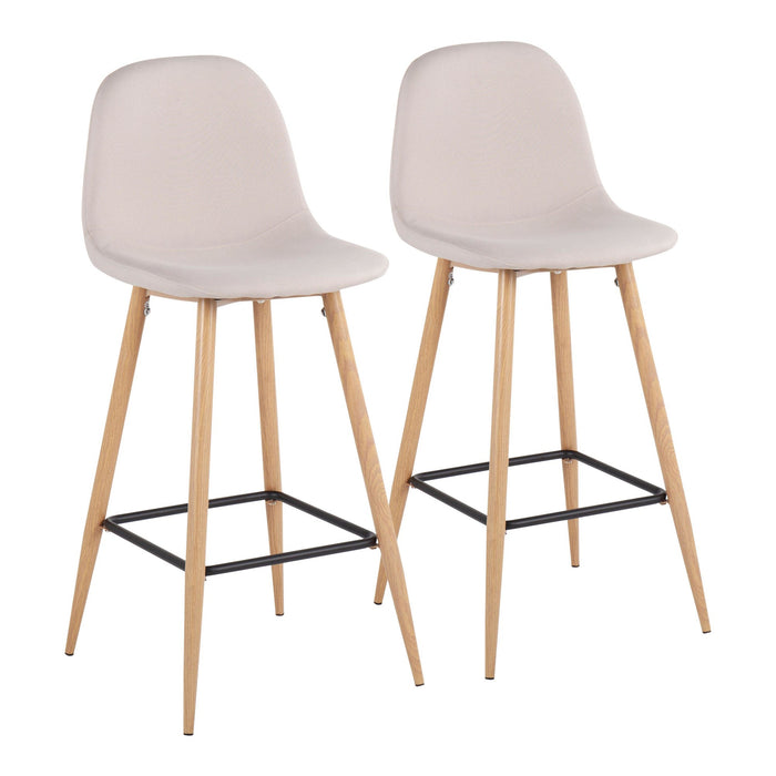 Pebble Barstool - Set of 2 image