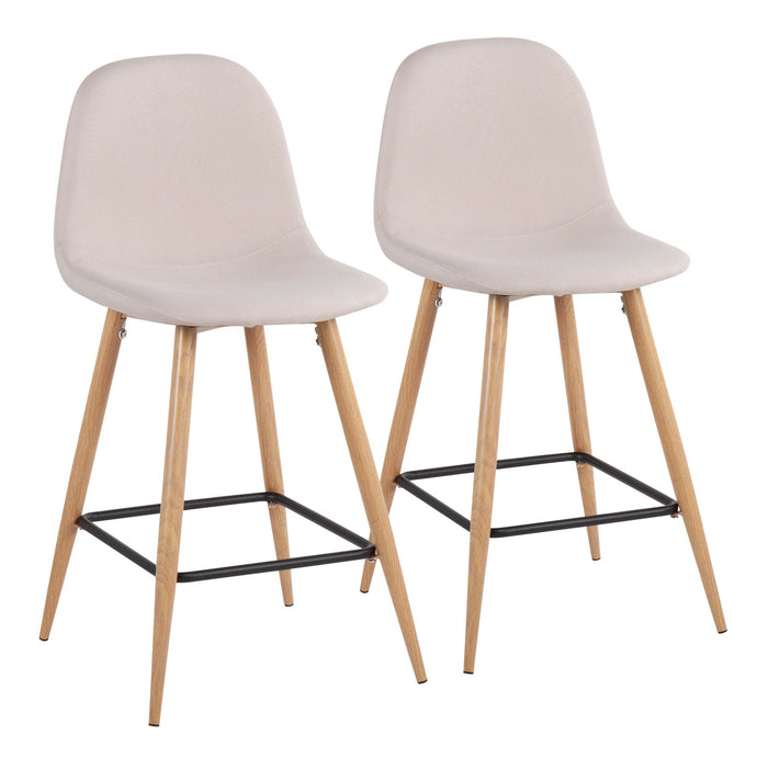 Pebble Counter Stool - Set of 2 image