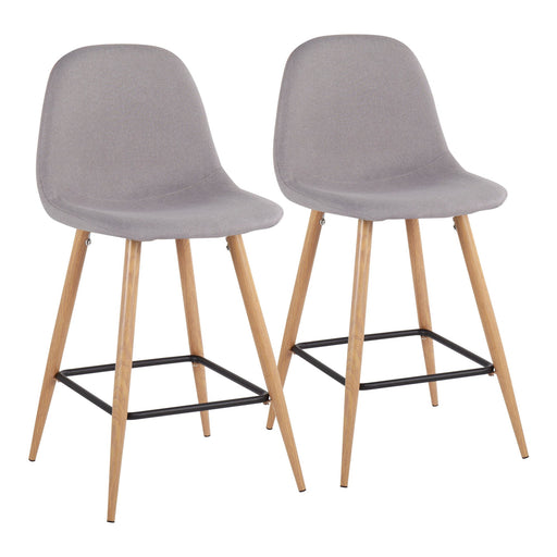 Pebble Counter Stool - Set of 2 image