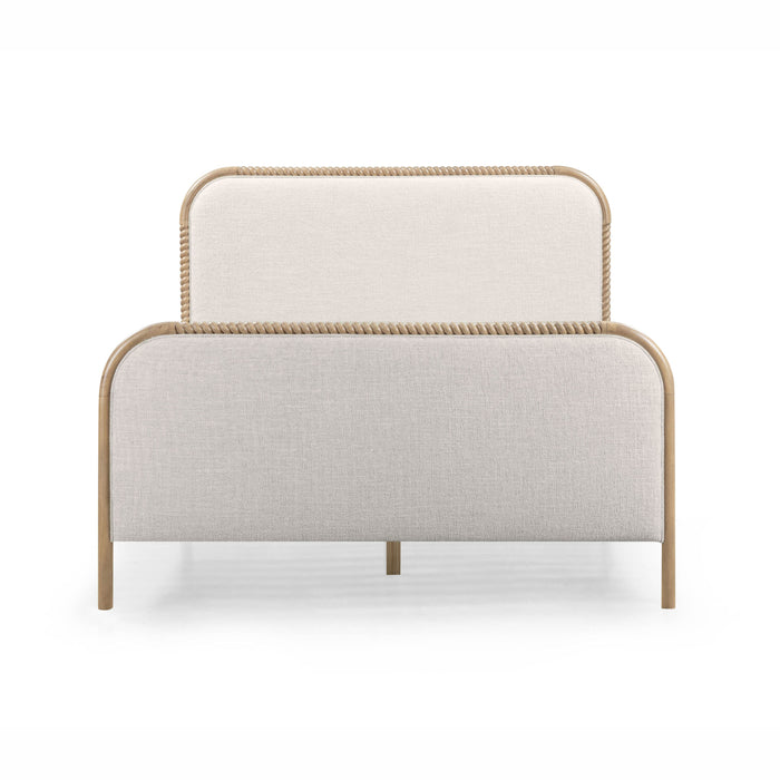 Hatia Basketweave Panel Bed