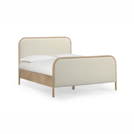 Hatia Basketweave Panel Bed - Home And Beyond