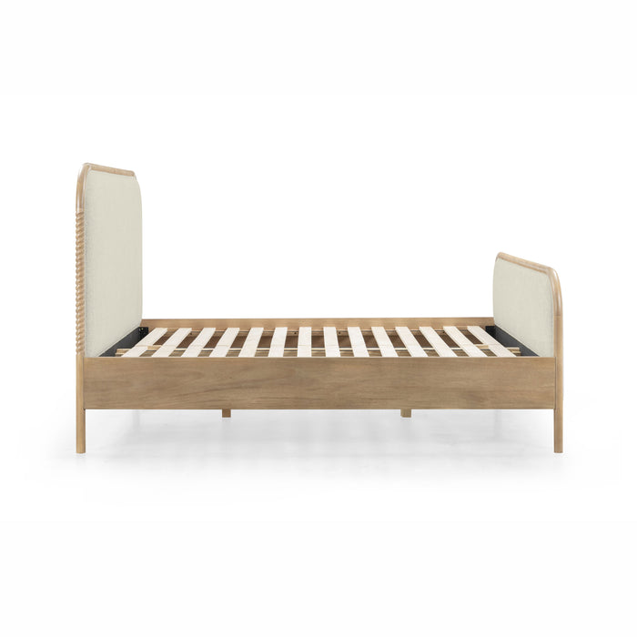 Hatia Basketweave Panel Bed - Home And Beyond