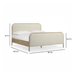 Hatia Basketweave Panel Bed - Home And Beyond