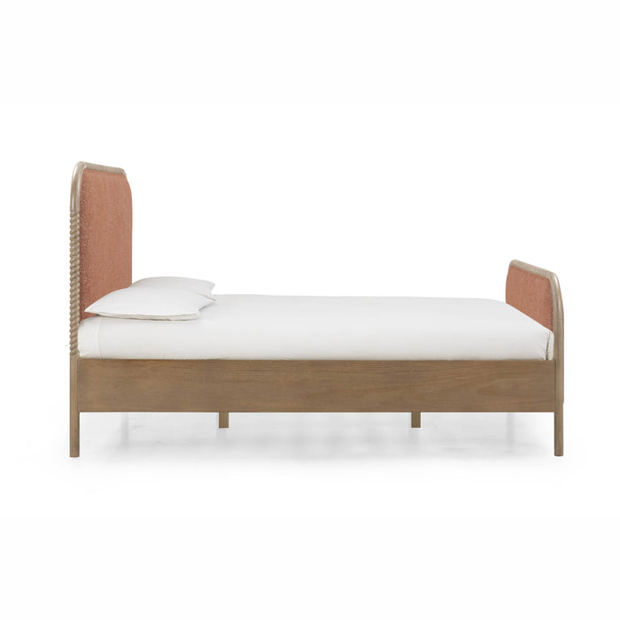 Hatia Basketweave Panel Bed - Home And Beyond