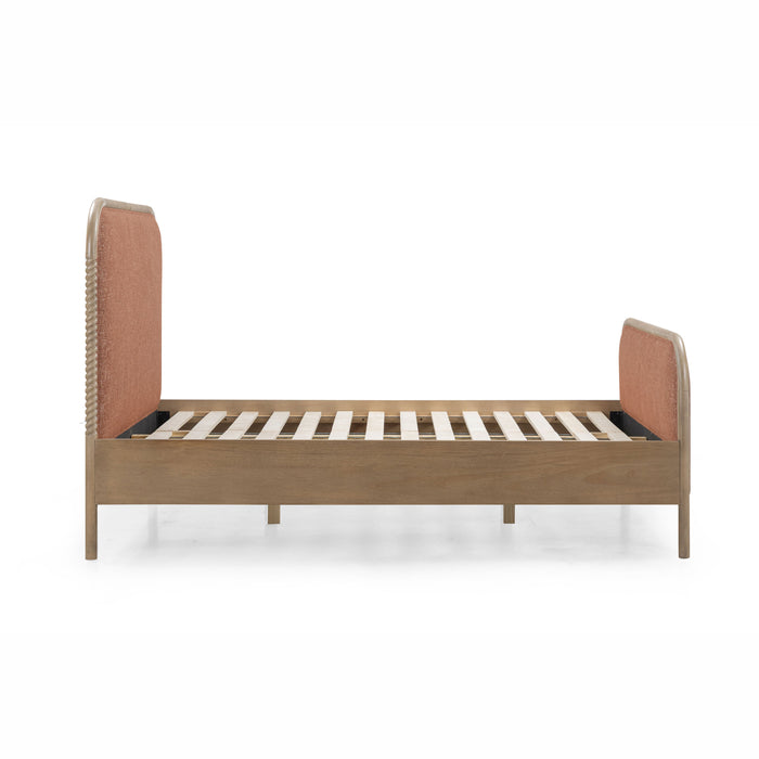 Hatia Basketweave Panel Bed - Home And Beyond