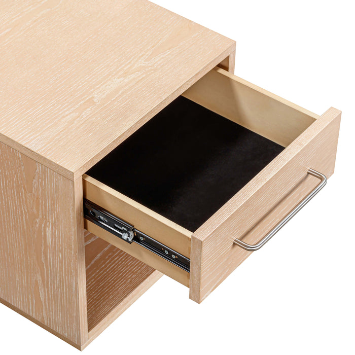 Marlow 17" Wood Nightstand With Drawer - Home And Beyond