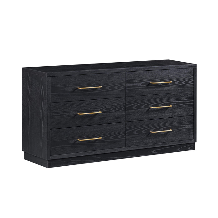 Marlow 6-Drawer Wood Dresser - Home And Beyond