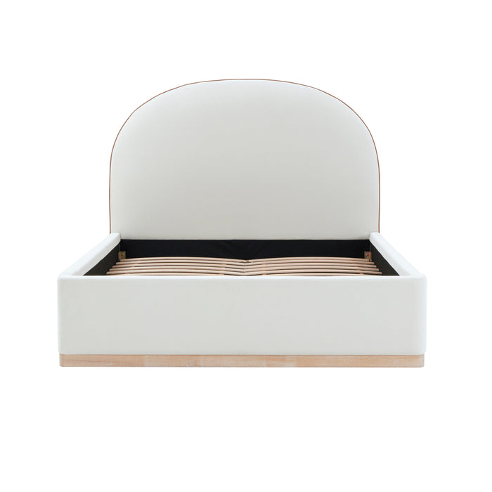 Marlow Performance Velvet Bed - Home And Beyond