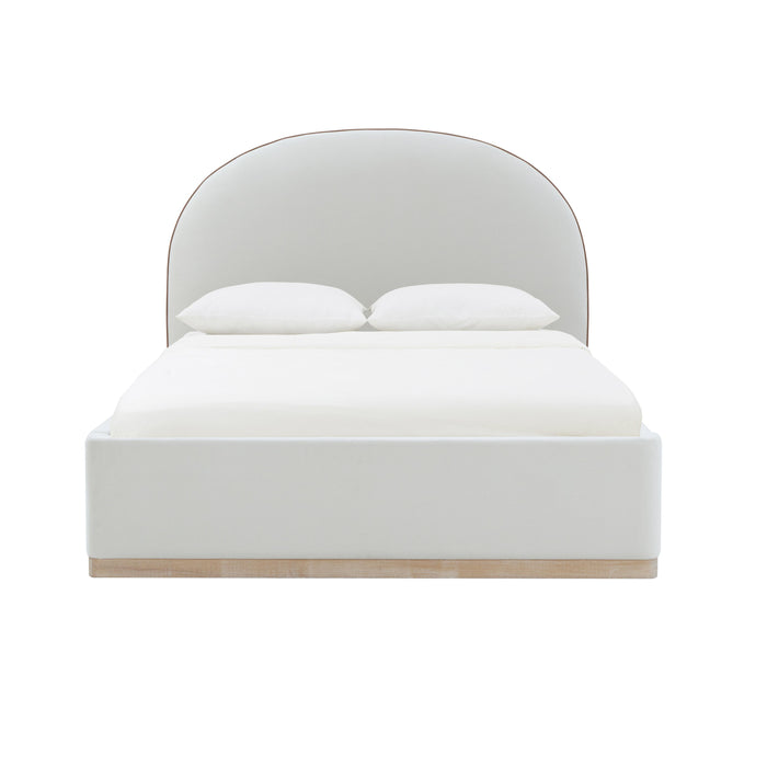 Marlow Performance Velvet Bed - Home And Beyond