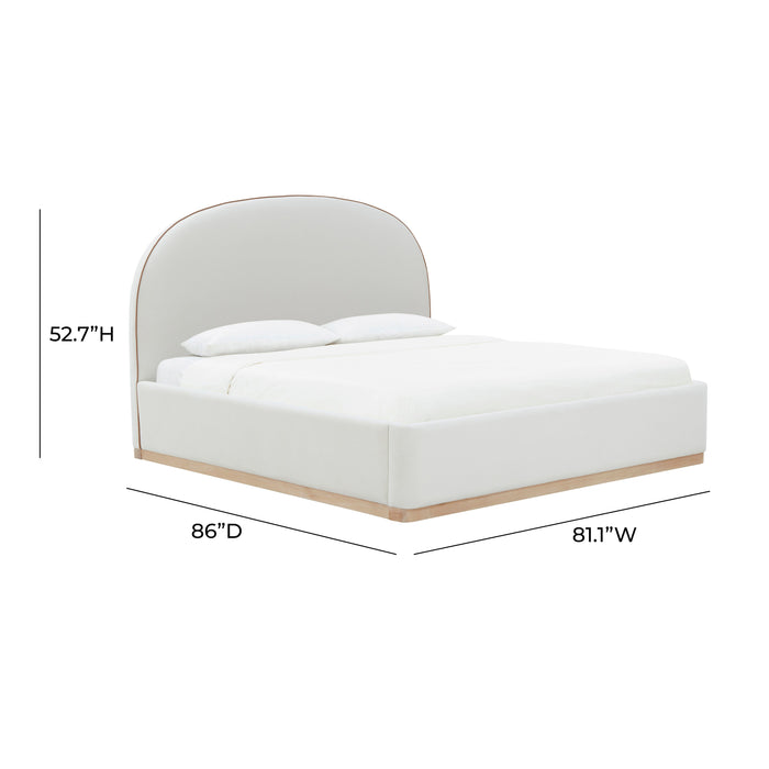 Marlow Performance Velvet Bed - Home And Beyond