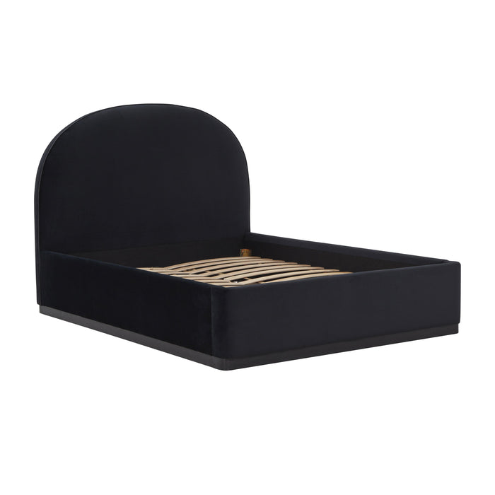 Marlow Performance Velvet Bed - Home And Beyond