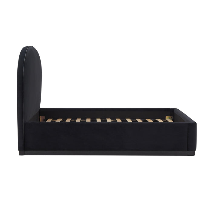 Marlow Performance Velvet Bed - Home And Beyond