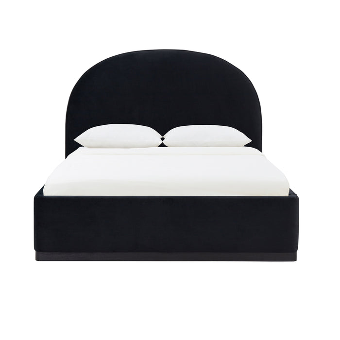 Marlow Performance Velvet Bed - Home And Beyond