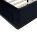 Marlow Performance Velvet Bed - Home And Beyond
