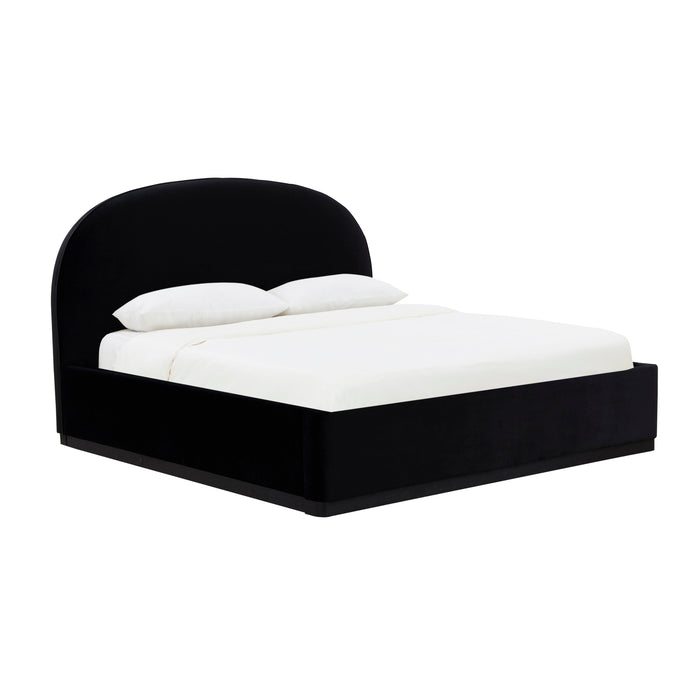 Marlow Performance Velvet Bed - Home And Beyond