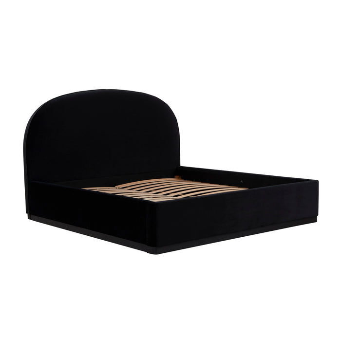 Marlow Performance Velvet Bed - Home And Beyond