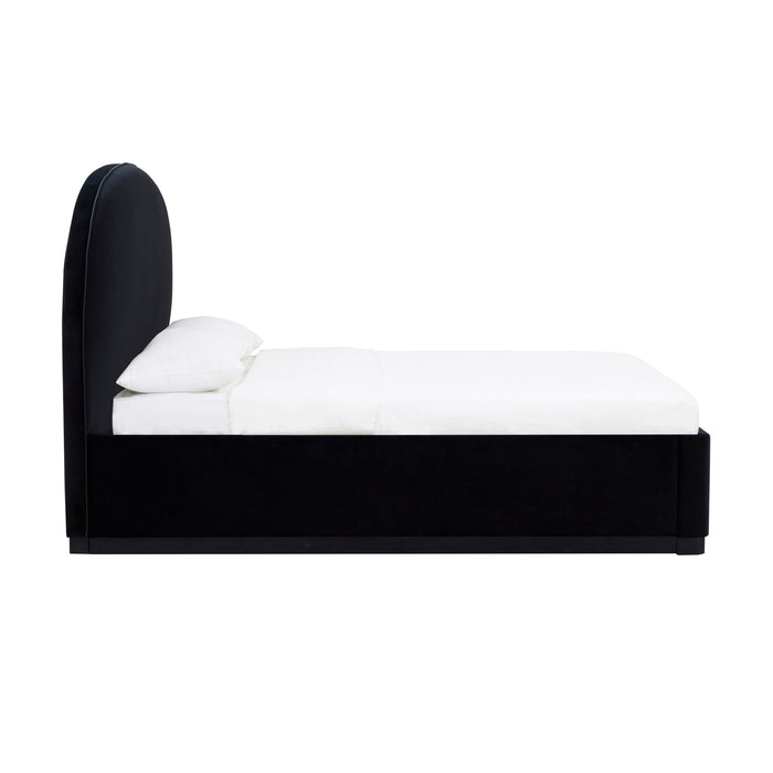 Marlow Performance Velvet Bed - Home And Beyond