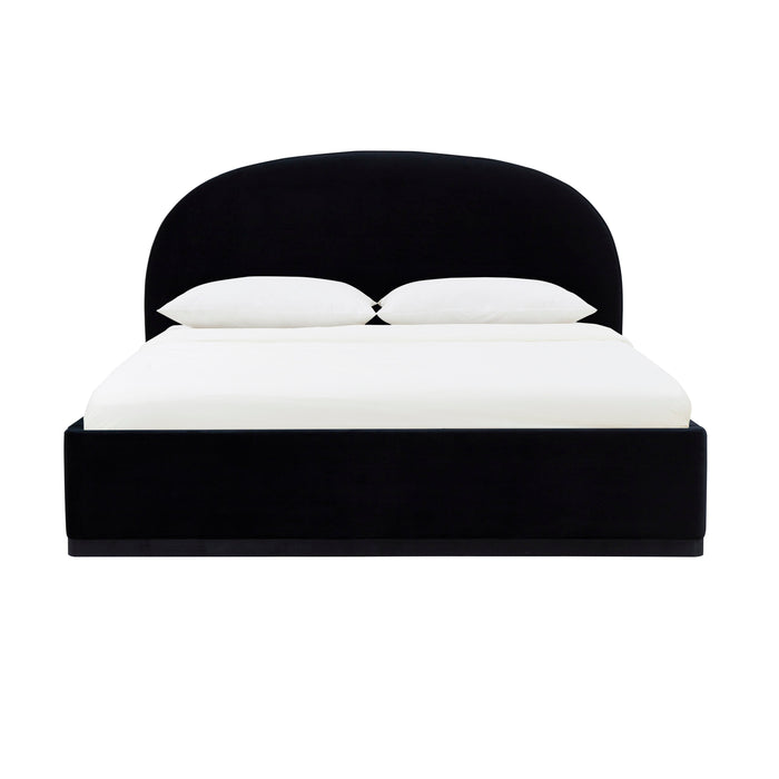 Marlow Performance Velvet Bed - Home And Beyond