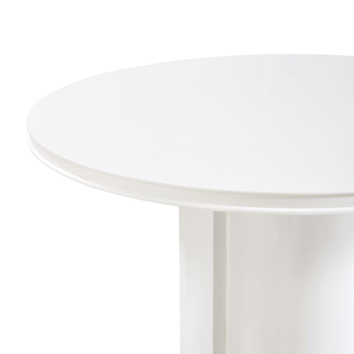 Elora 47" Lacquer Round Dining Table - Home And Beyond