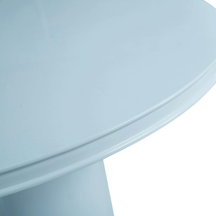 Elora 47" Lacquer Round Dining Table - Home And Beyond