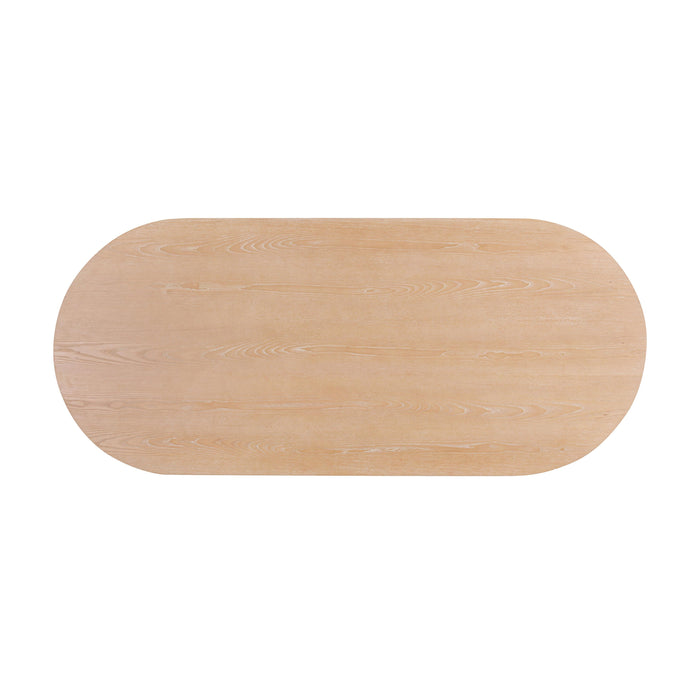 Marlow 102" Wood Oval Dining Table - Home And Beyond